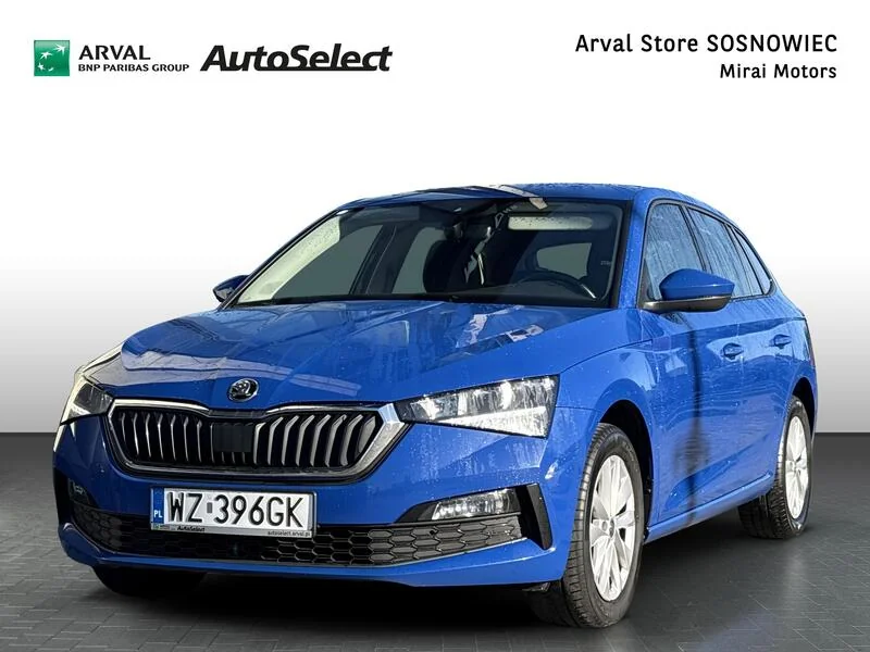 Škoda Scala · Arval AutoSelect · Zdjęcie do ogłoszenia · Lewy przód